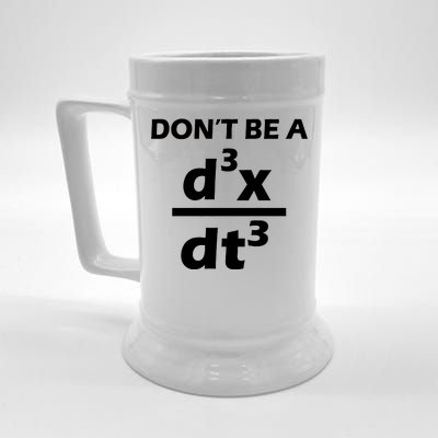 Don't Be A Jerk Mathematics Equation Beer Stein