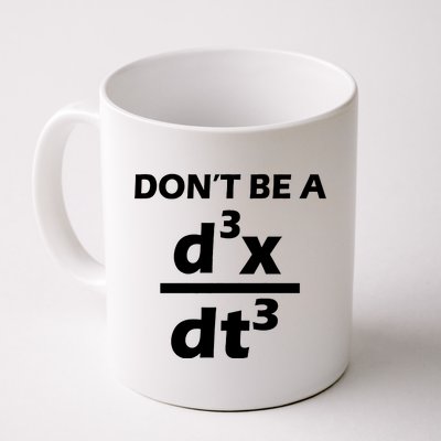 Don't Be A Jerk Mathematics Equation Coffee Mug