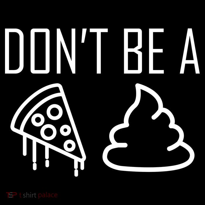 Don't Be A Pizza Of Shit Pom Pom 12in Knit Beanie