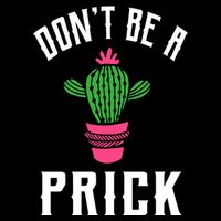 Don't Be A Prick Short Acrylic Beanie
