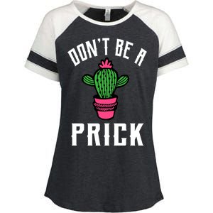 Don't Be A Prick Enza Ladies Jersey Colorblock Tee