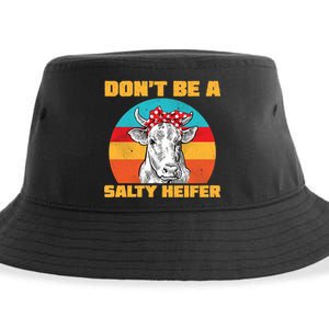 Don't Be A Salty Heifer Sustainable Bucket Hat