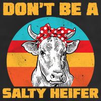 Don't Be A Salty Heifer Tumbler