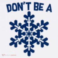 Don't Be A Snowflake Garment-Dyed Sweatshirt