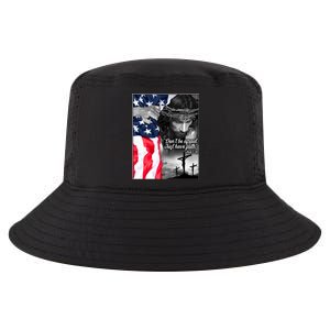 Don't Be Afraid Just Have Faith Mark 5:36 Jesus American Flag Cool Comfort Performance Bucket Hat