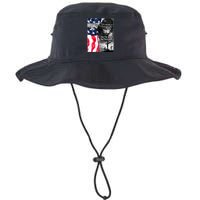 Don't Be Afraid Just Have Faith Mark 5:36 Jesus American Flag Legacy Cool Fit Booney Bucket Hat