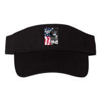 Don't Be Afraid Just Have Faith Mark 5:36 Jesus American Flag Valucap Bio-Washed Visor