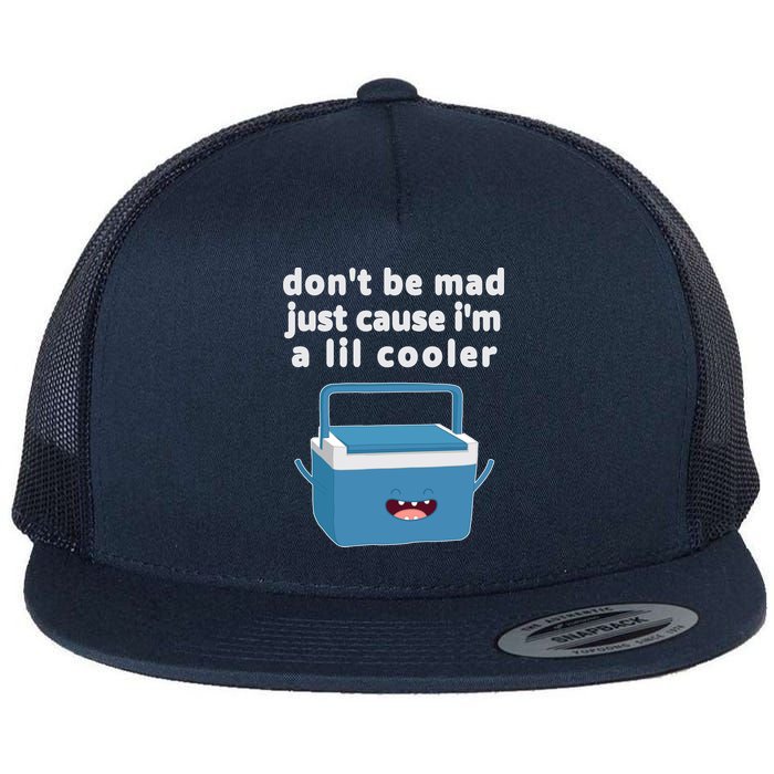 Don't Be Mad Just Cause I'm A Lil Cooler Funny Flatbill Hat