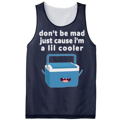 Don't Be Mad Just Cause I'm A Lil Cooler Funny Mesh Reversible Basketball Jersey Tank