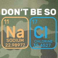 Don't Be So Salty Funny Chemistry Legacy Tie Dye Trucker Hat