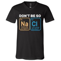 Don't Be So Salty Funny Chemistry V-Neck T-Shirt