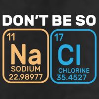 Don't Be So Salty Funny Chemistry Adult Drive Performance Visor