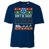 Don't Be Tachy EMT Ugly Christmas Cooling Performance Crew T-Shirt