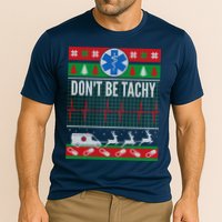 Don't Be Tachy EMT Ugly Christmas Cooling Performance Crew T-Shirt