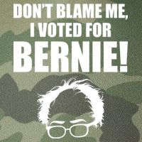 Don't Blame Me I Voted For Bernie Sanders Legacy Tie Dye Trucker Hat