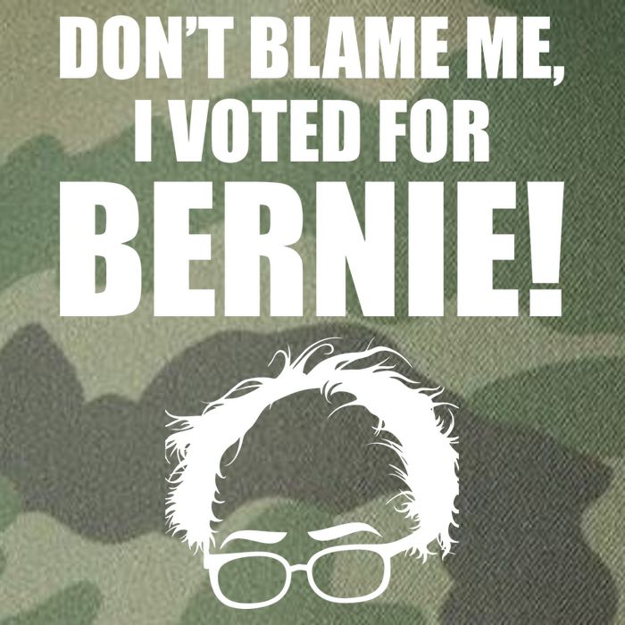 Don't Blame Me I Voted For Bernie Sanders Legacy Tie Dye Trucker Hat