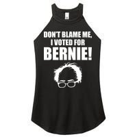Don't Blame Me I Voted For Bernie Sanders Women's Perfect Tri Rocker Tank