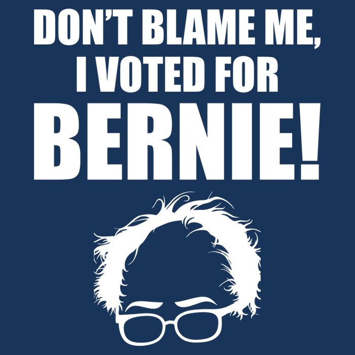 Don't Blame Me I Voted For Bernie Sanders Performance Shirt