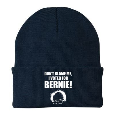 Don't Blame Me I Voted For Bernie Sanders Knit Cap Winter Beanie