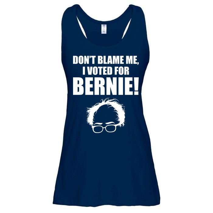 Don't Blame Me I Voted For Bernie Sanders Ladies Essential Flowy Tank