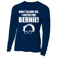 Don't Blame Me I Voted For Bernie Sanders Cooling Performance Long Sleeve Crew