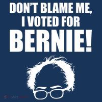 Don't Blame Me I Voted For Bernie Sanders Sustainable Knit Beanie