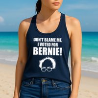 Don't Blame Me I Voted For Bernie Sanders Womens Tank Top