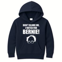 Don't Blame Me I Voted For Bernie Sanders Kids Hoodie