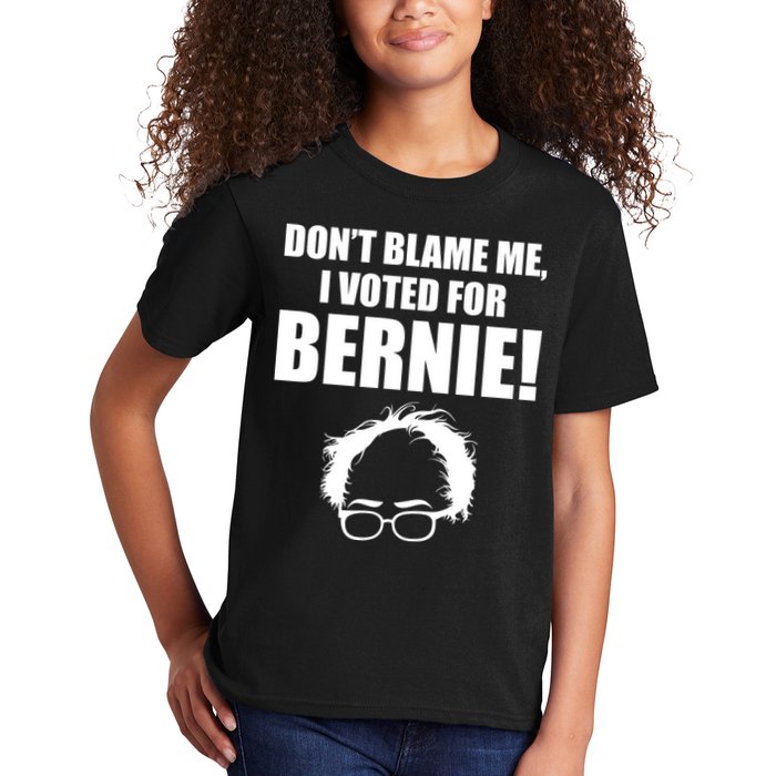 Don't Blame Me I Voted For Bernie Sanders Kids T-Shirt
