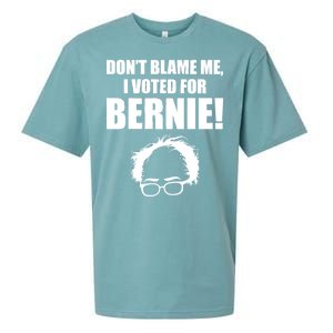 Don't Blame Me I Voted For Bernie Sanders Sueded Cloud Jersey T-Shirt