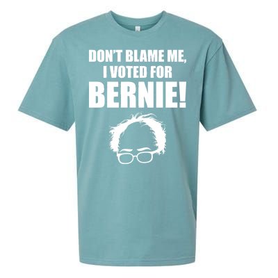 Don't Blame Me I Voted For Bernie Sanders Sueded Cloud Jersey T-Shirt