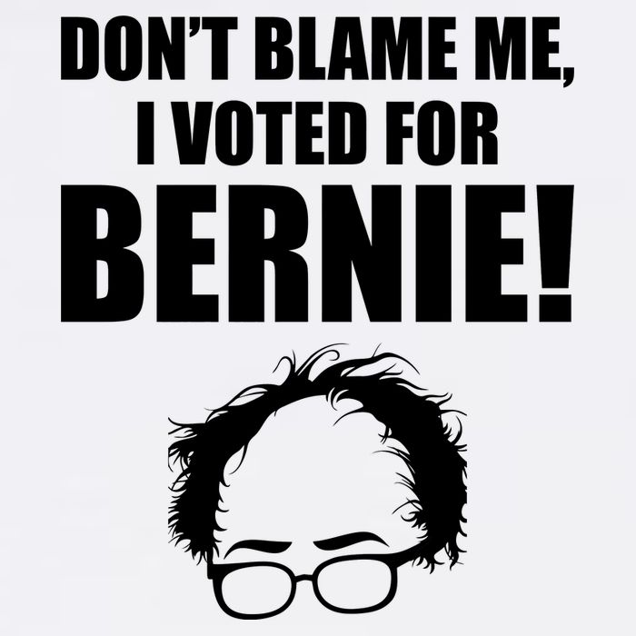 Don't Blame Me I Voted For Bernie Sanders Garment-Dyed Sweatshirt
