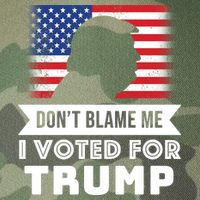 Don't Blame Me I Voted For Trump Legacy Tie Dye Trucker Hat