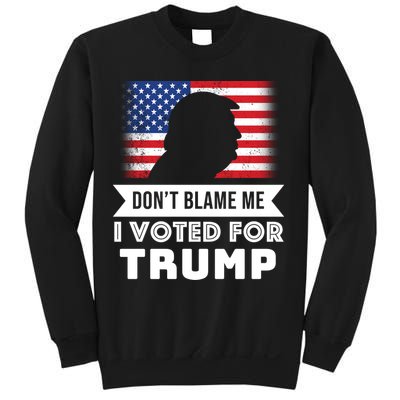 Don't Blame Me I Voted For Trump Sweatshirt