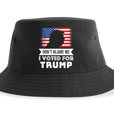 Don't Blame Me I Voted For Trump Sustainable Bucket Hat