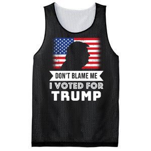 Don't Blame Me I Voted For Trump Mesh Reversible Basketball Jersey Tank