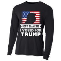 Don't Blame Me I Voted For Trump Cooling Performance Long Sleeve Crew