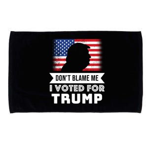 Don't Blame Me I Voted For Trump Microfiber Hand Towel