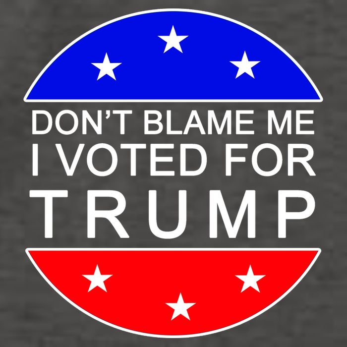 Don't Blame Me I Voted For Trump Pro Republican Vector Backpack
