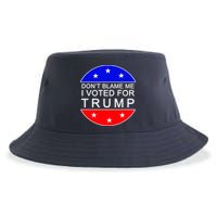Don't Blame Me I Voted For Trump Pro Republican Sustainable Bucket Hat