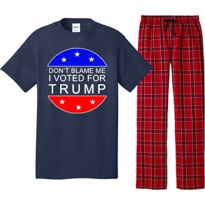 Don't Blame Me I Voted For Trump Pro Republican Pajama Set