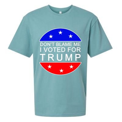 Don't Blame Me I Voted For Trump Pro Republican Sueded Cloud Jersey T-Shirt