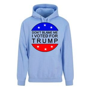 Don't Blame Me I Voted For Trump Pro Republican Unisex Surf Hoodie