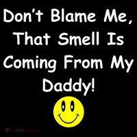 Don't Blame Me Smelly Daddy Sustainable Knit Beanie