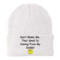 Don't Blame Me Smelly Daddy Knit Cap Winter Beanie