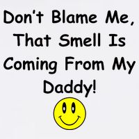 Don't Blame Me Smelly Daddy Flatbill Hat