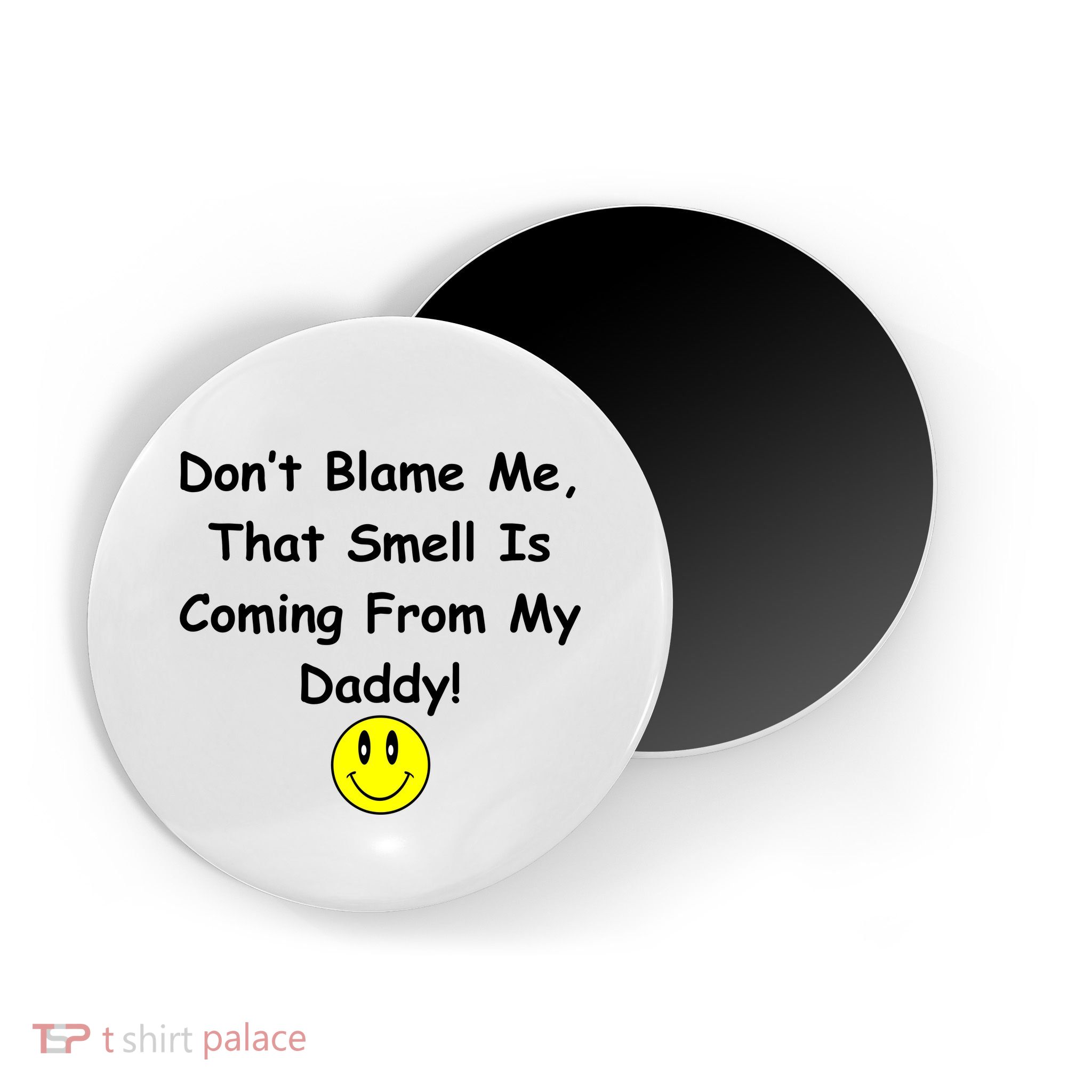 Don't Blame Me Smelly Daddy Magnet