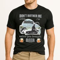 Don't Bother Me While I'm Fishing Beer Performance Shirt