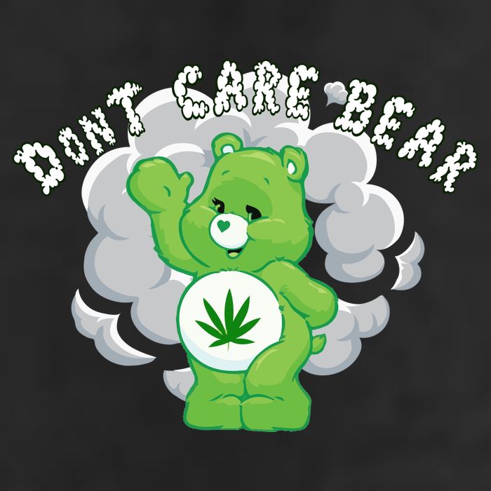 Don't Care Smoking Bear Cool Comfort Performance Bucket Hat