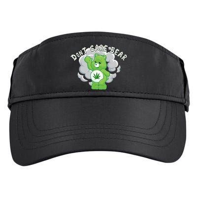 Don't Care Smoking Bear Adult Drive Performance Visor